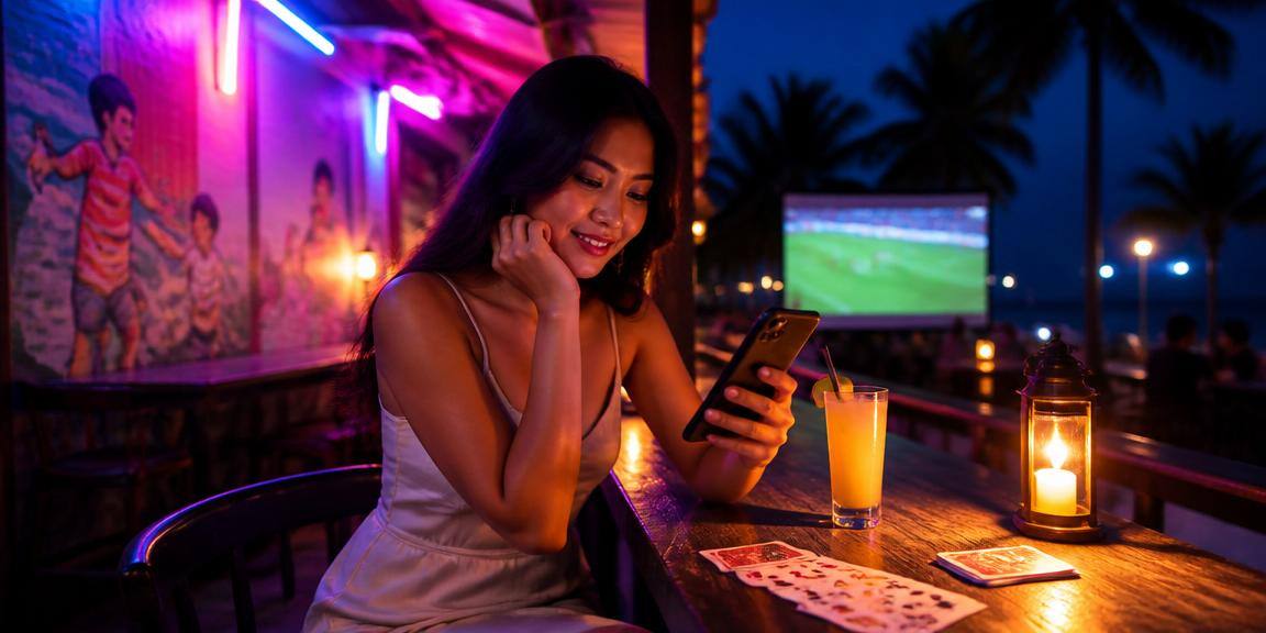 max66 Meja Live Baccarat, Roulette & Slot Games Tema Bali dalam Satu Lobby